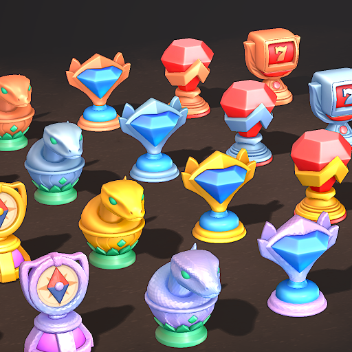 Trophies set