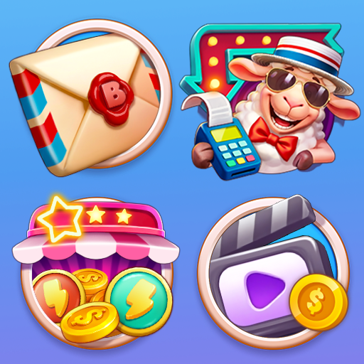 Bingo icons set