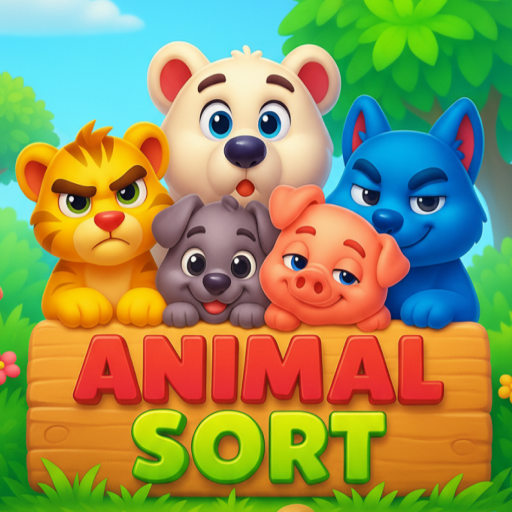 Animal sort illustrations