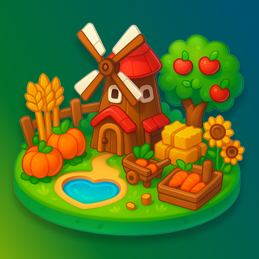 Animal Sort game worlds icons set
